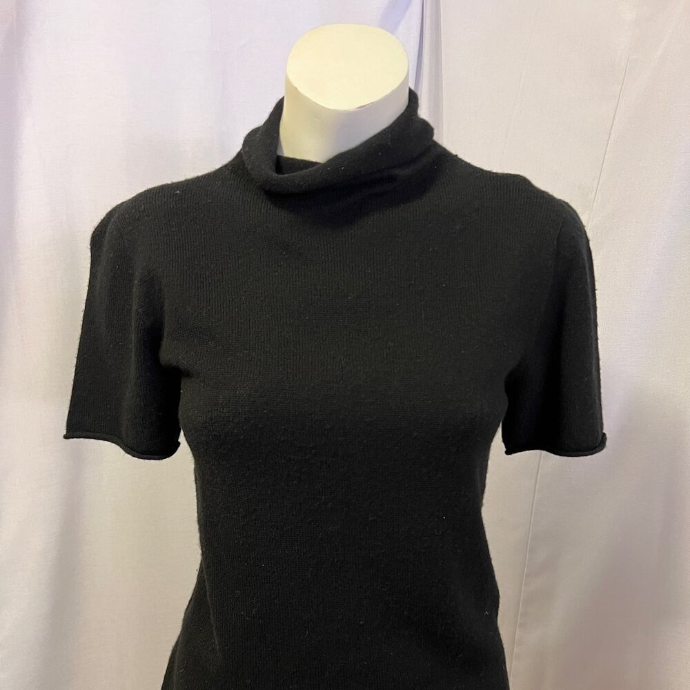 Armani Black Cashmere Turtleneck